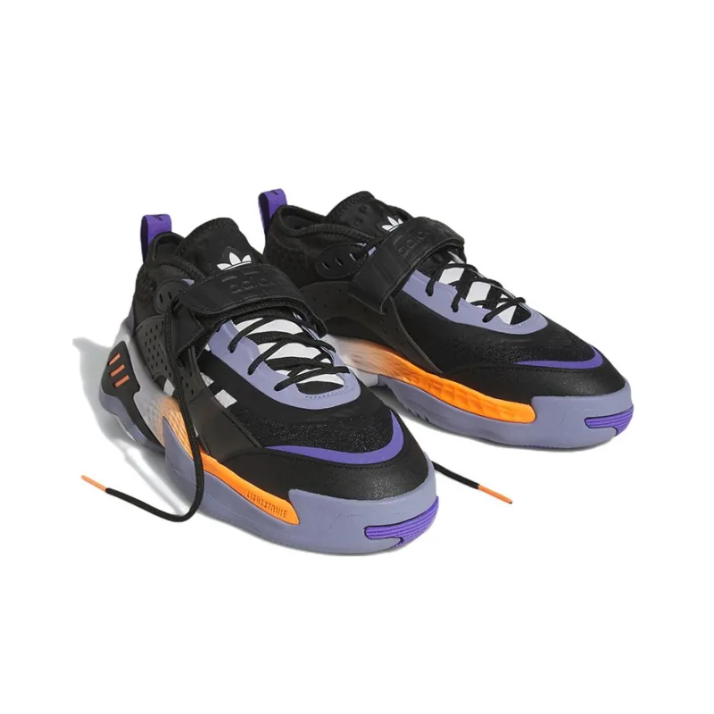 Adidas Originals Streetball 3.0 'Black Grey Purple'-2