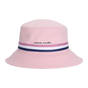 PIERRE CARDIN Polyester Bucket Hats Women's Black/Pink