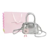 Silver, Shopping Bag