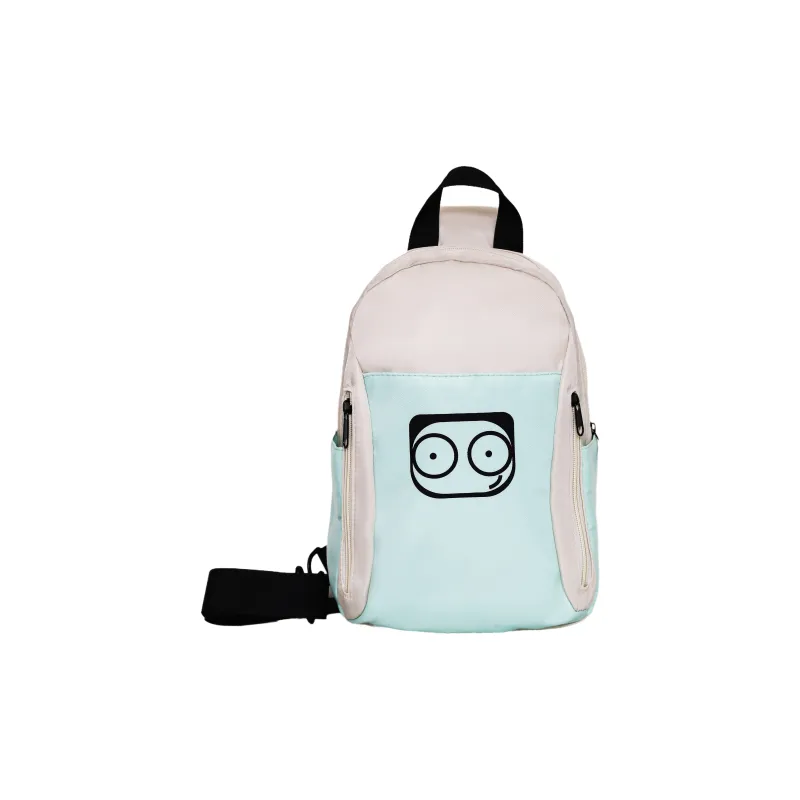 KAKAXI Nylon Sling Bag Shoulder Bag Unisex Yellow/Black/Green/Pink/White-11