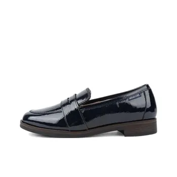 MEPHISTO Loafers Women's Black/Dark Blue