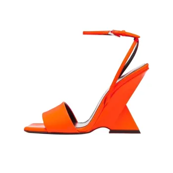 The Attico Strap Sandals 11cm Women's Orange