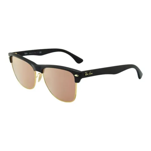 RayBan Plate Frame Oval Sunglasses Unisex Black