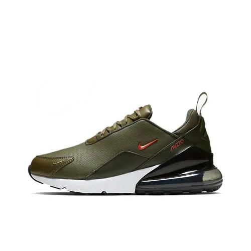 Nike Air Max 270 Premium Leather Olive