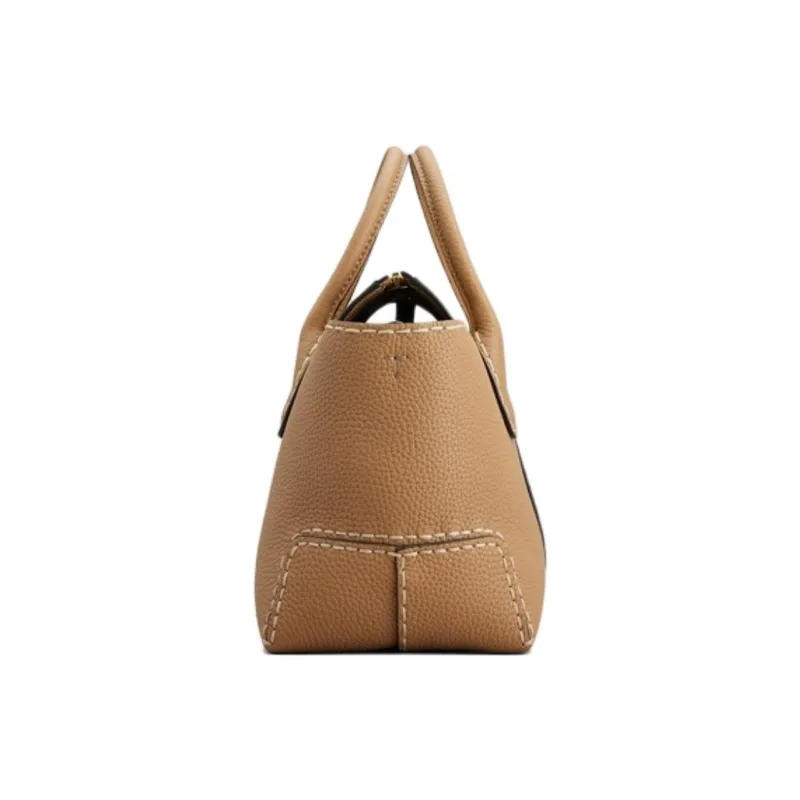 TOD'S Small Di Leather Tote Bag-2