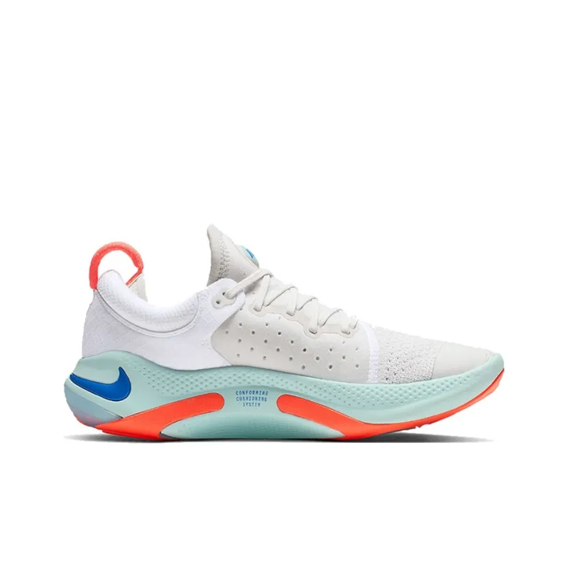 Nike Joyride Run Flyknit White Bright Mango Racer Blue Women's-1