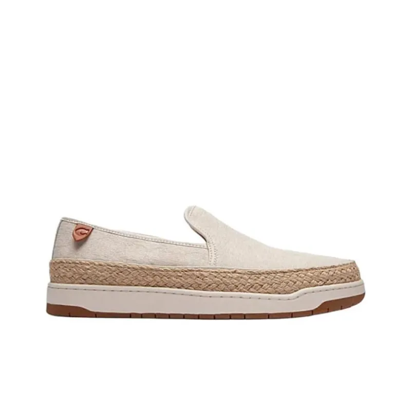 COACH Men's Casual Shoes Men Low Top Beige-1