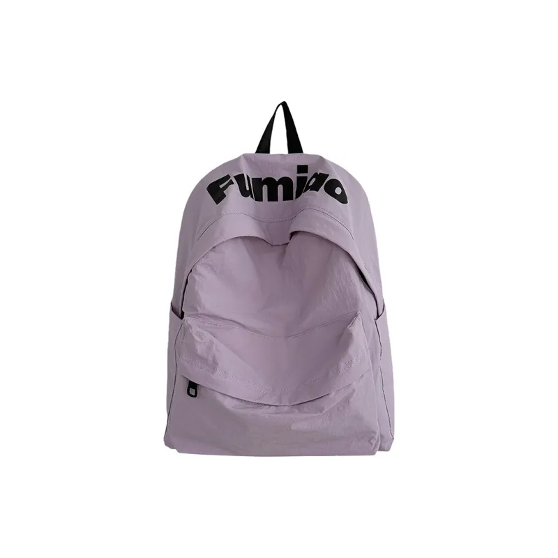 KAKAXI Nylon Backpack Unisex Black/White/Orange/Purple/Green-13