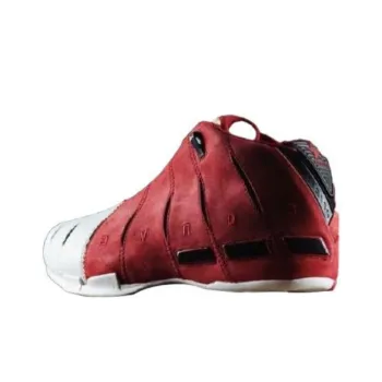 Converse Cushioning Anti-Slip And Wear-Resistant Mid-Top Vintage Basketball Shoes Unisex Red White