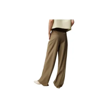 Hopeshow Casual Pants Women's Olive Green