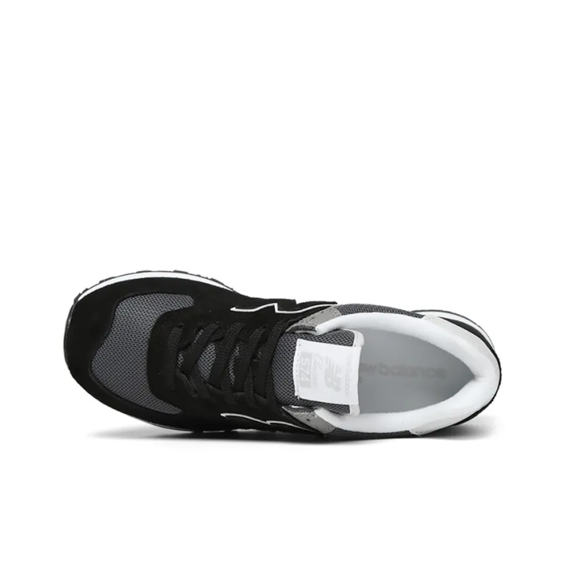 New Balance 574 Black White Dark Grey-3