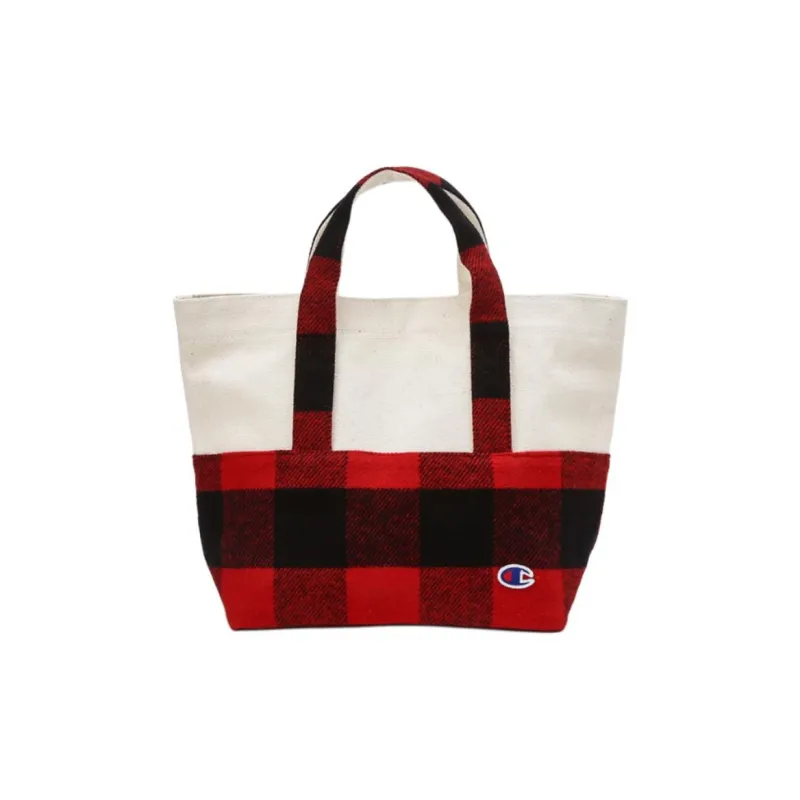 Champion Canvas Canvas Bag Tote Bag Shopping Bag Handbag Small Size Women's Red-0