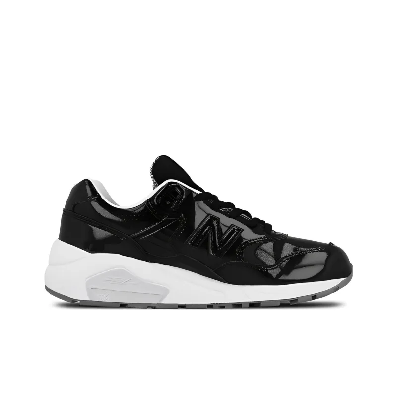 New Balance 580 Black Patent Leather Women's-1