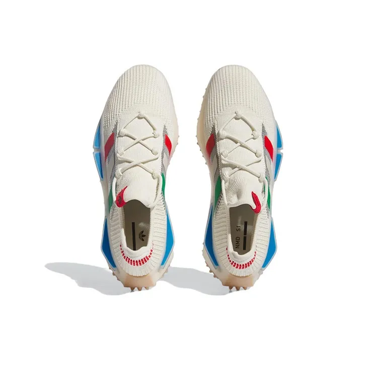 Adidas Originals Nmd S1 Cream White Red Green-3