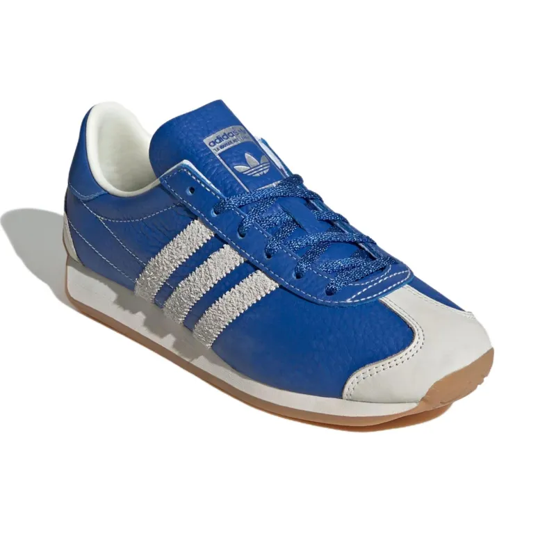 Adidas Country Og Blue Off White Silver Metallic Women's-2