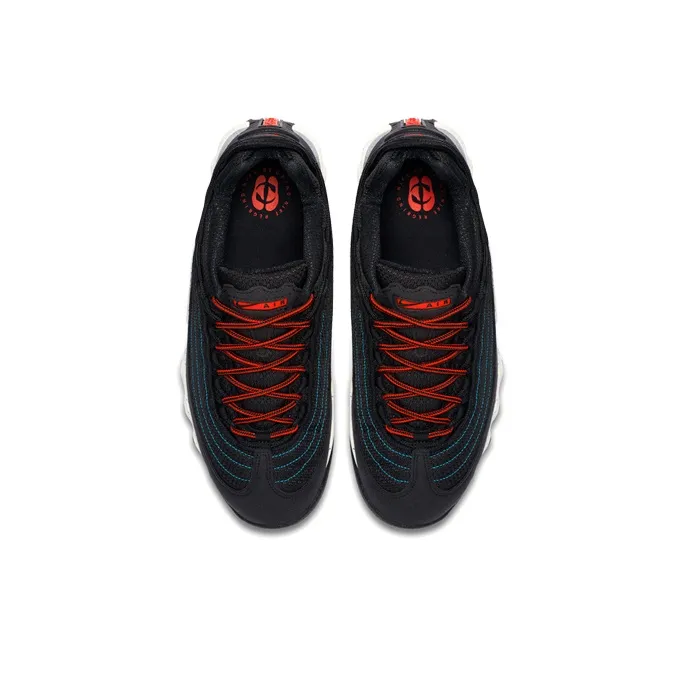 Nike Air Skarn Black Habanero Red-2