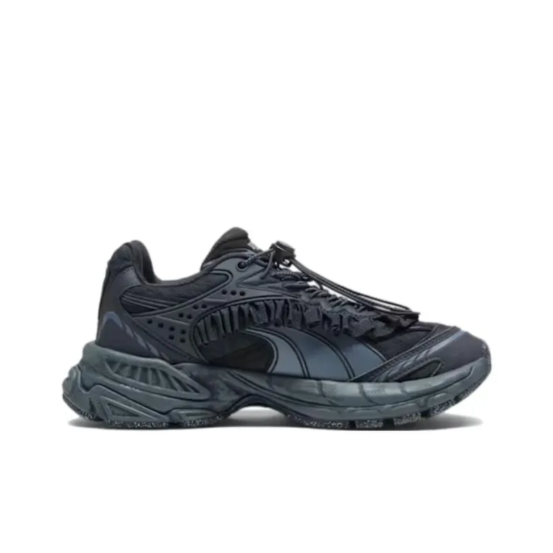 COLLINA STRADA x PUMA Velophasis Anti-Slip Wear-Resistant Low-Top Casual Running Shoes Women's Black-1