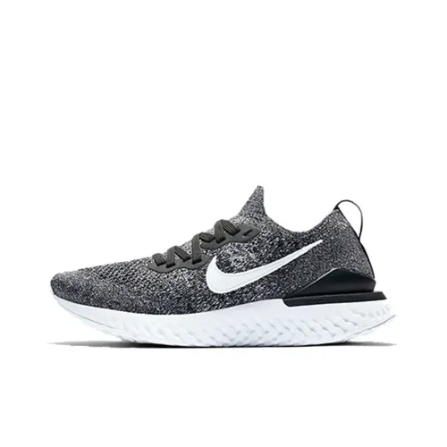 Nike Epic React Flyknit 2 Running Shoes Women's Low-Top Black/White