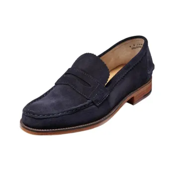 BARKER Caruso Loafers Men's Marine Blue