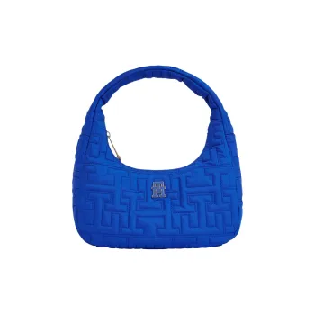 Tommy Hilfiger Recycled Polyester HOBO Bag Shoulder Handbag Regular Women's Blue