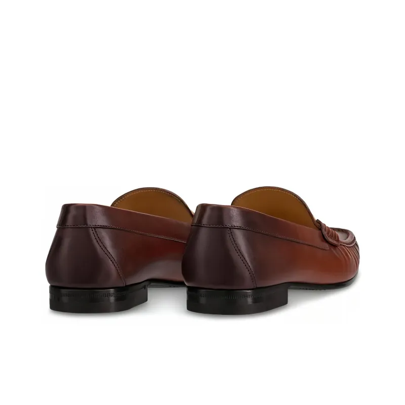 LOUIS VUITTON Montaigne Casual Shoes Men's Brown-3