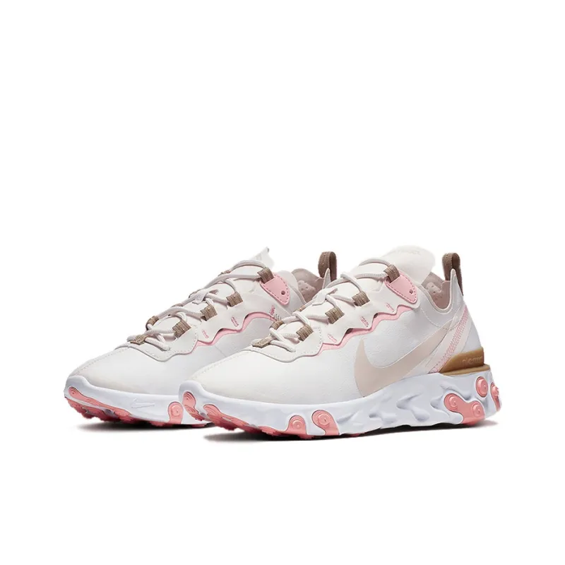 Nike React Element 55 Light Orewood Brown Women's-2