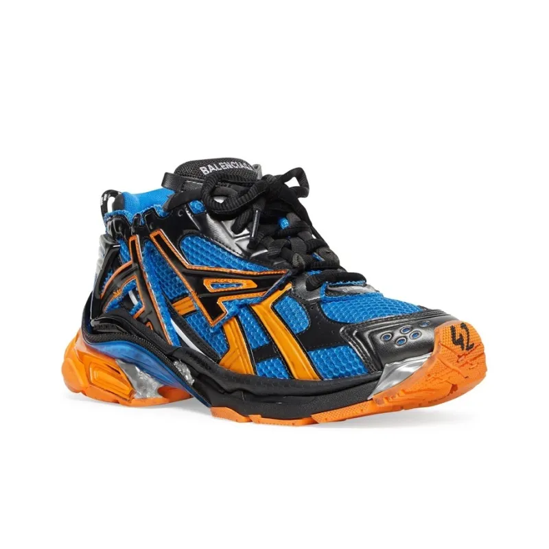 Balenciaga Runner Blue Orange Black-1