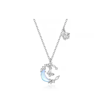 ZSY Silver 925 Necklaces Women's