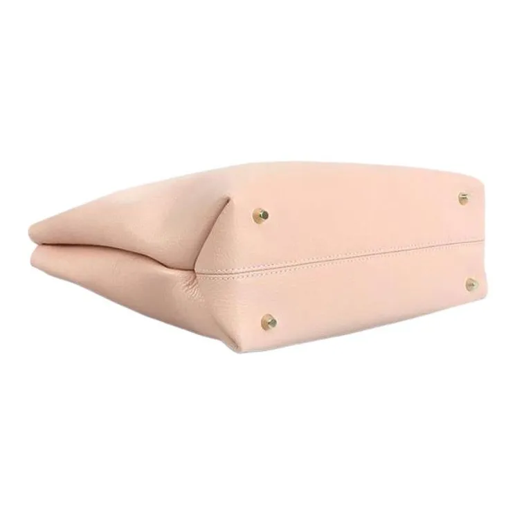 Furla Essential Leather One Shoulder Handbag Women's Light Pink-2