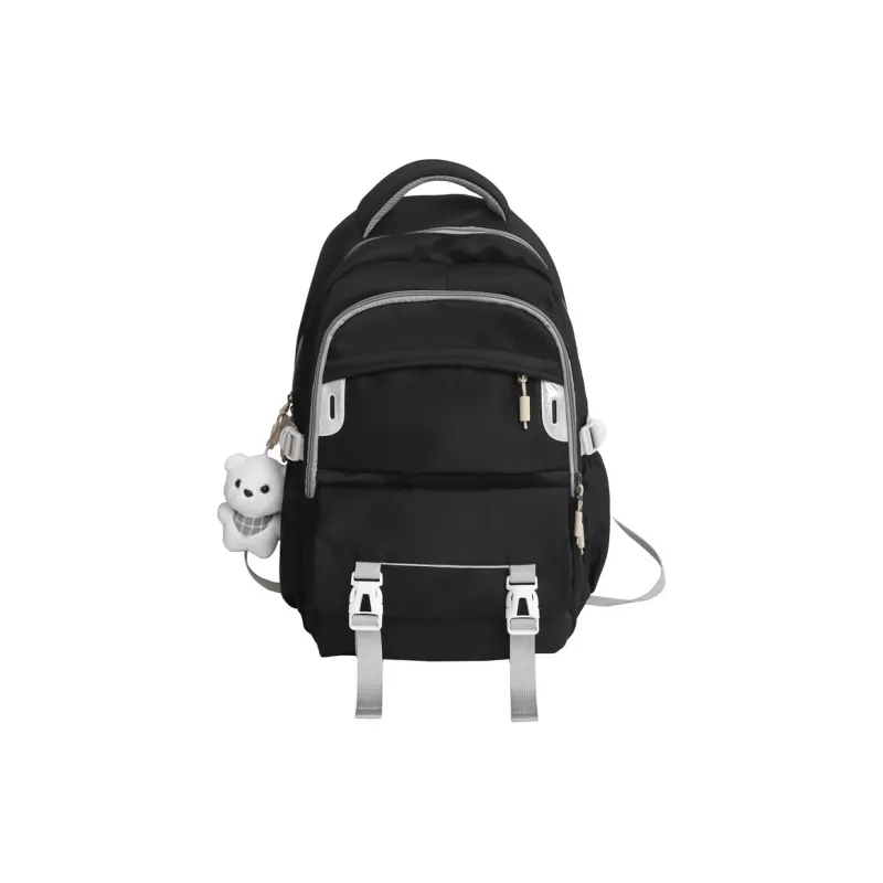 Barang Bear Nylon Backpack Regular Unisex Multicolor-11