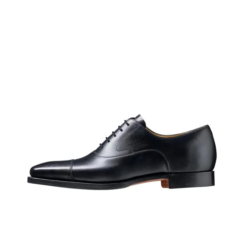BARKER Wright Dress Shoes Men's Black-0