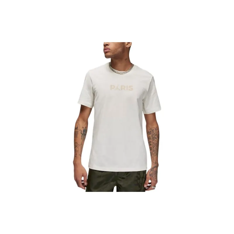 Jordan Paris Saint-Germain SS24 T-Shirt Men's Sailboat / Sandcastle-2