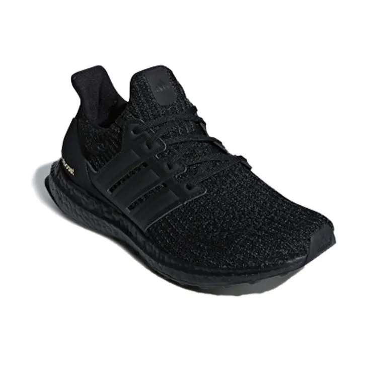 Adidas Ultra Boost 4.0 Triple Black Gold Women's-2