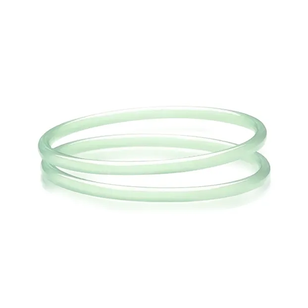 Kim Ka Fook Chalcedony Jade Bangles Women's-7