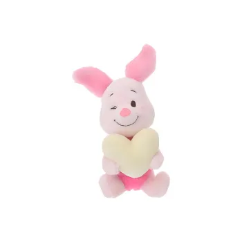 Disney Embrace Heart Collection Piglet Dolls Plush Pendant 15cm High