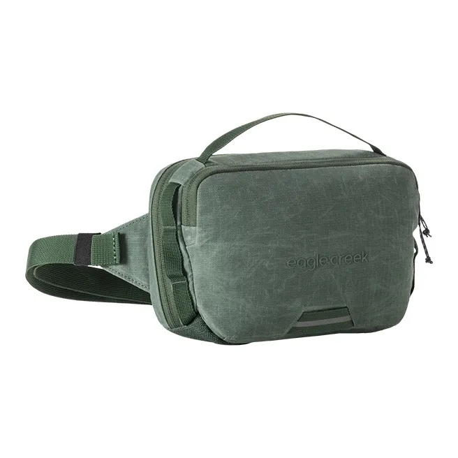 EAGLE CREEK Polyester Sling Bag Regular Men's Black/Grass Green/Storm Gray-6