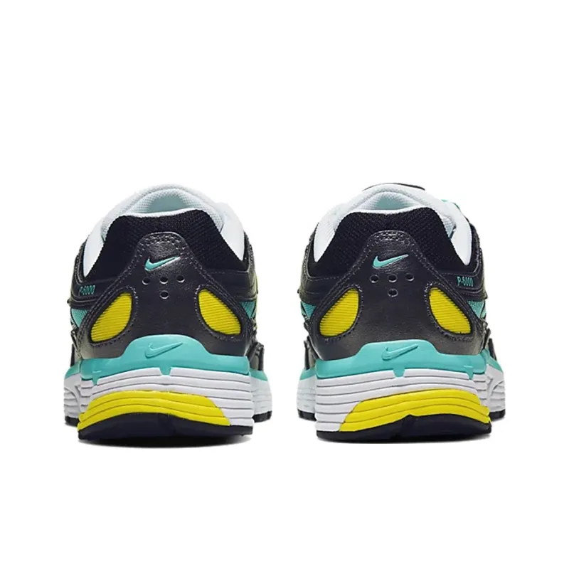 Nike P 6000 Black Teal Yellow Women's-3