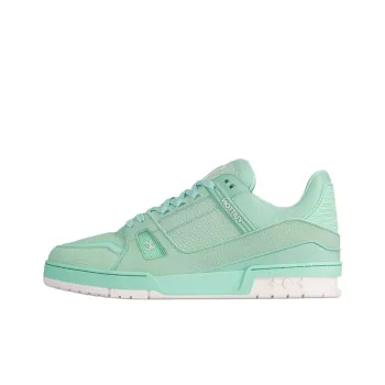 LOUIS VUITTON LV Trainer Mint Green White