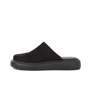 VAGABOND SHOEMAKERS Wrap-toe Slippers Women's Black