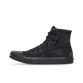 Balenciaga Paris High 'Destroyed   Triple Black'