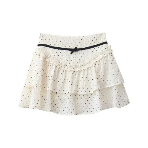 SKYA Casual Short Skirts Women's White