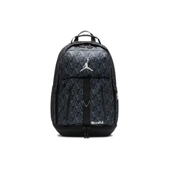 Jordan Polyester Backpack Regular Unisex Jet Black