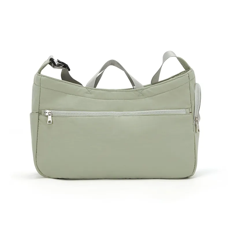 JEANSWEST Fabric One Shoulder Handbag Unisex Multicolor-11