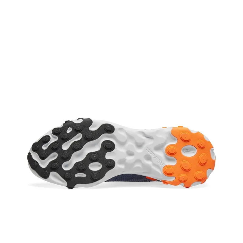 Nike React Element 55 Se Midnight Navy Total Orange-4