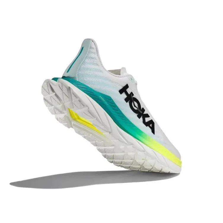 HOKA ONE ONE Mach 5 White Blue Glass-3