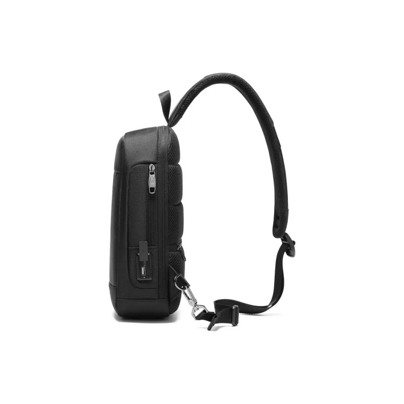 Ssweisiker Oxford Crossbody Bag Regular Unisex Black-1