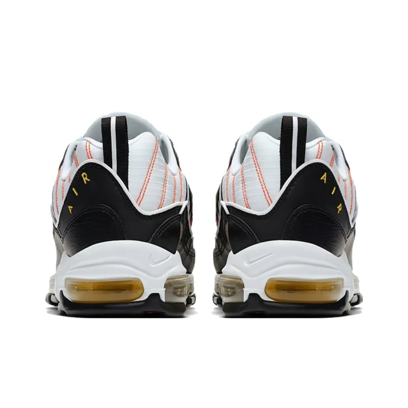 Nike Air Max 98 Black White Yellow Crimson-3
