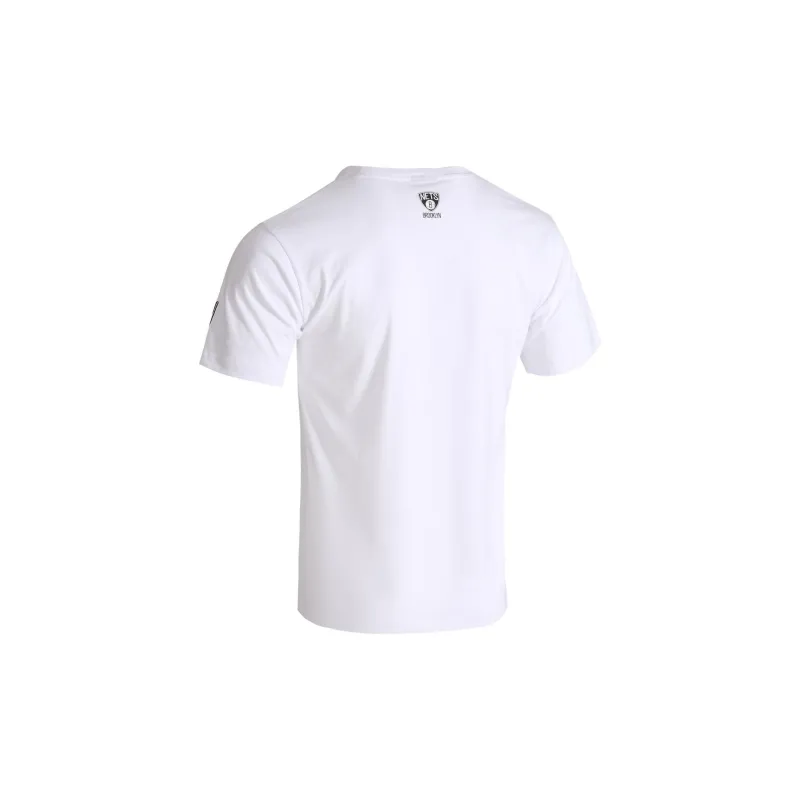 NBA Brooklyn Nets T Shirt Unisex White-1