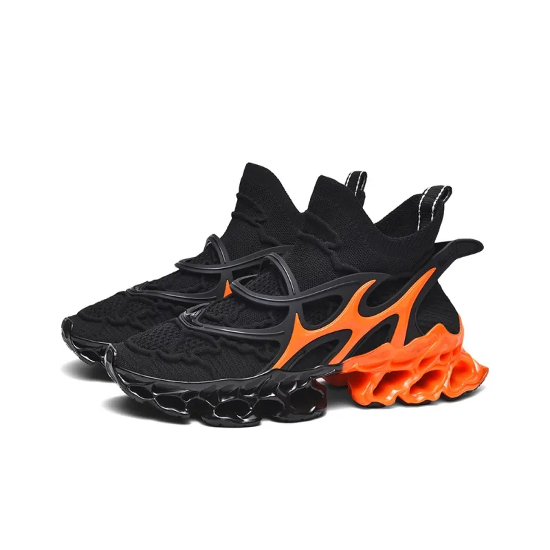 Comanier Cushioning And Breathable Mid Top Casual City Commute Sprint Long Distance Running Shoes Unisex-1