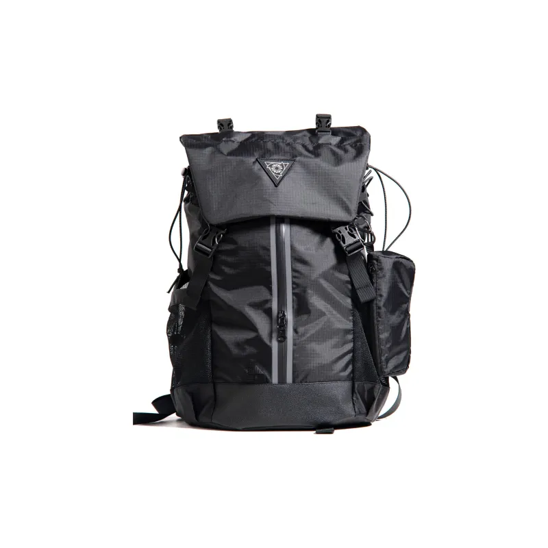 TRIP&CO Polyamide Outdoor Hiking Bag Backpacks Large Size Men's Black/Army Green/Orange-0